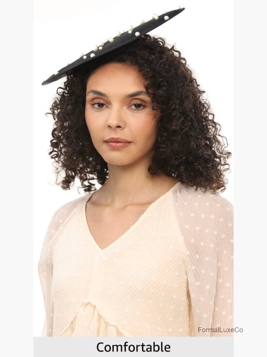 Fascinator Hat Tea Party Derby Headband for Women Adjustable One Size